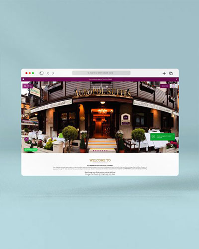 Acropol Suites Firmasına vermiş olduğumuz Web tasarım ve yazılım hizmeti